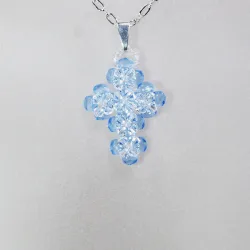 Pendant 30cm - Aileen-Silver Chain - Pendant 30cm - Laiton argenté
